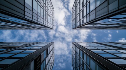 Aufkleber - Cultural diversity in city architecture: Celebrating architectural styles from around the world, photography style, photo of