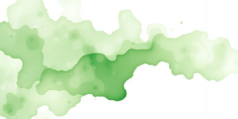 Poster - Abstract Green Watercolor Wash