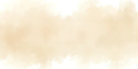 Poster - Soft beige watercolor wash background
