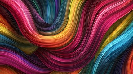 Wall Mural - Abstract Liquid Swirls