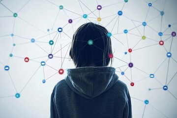 Poster - cyberbullying + social media + safety, animated tutorial showcasing privacy settings to avoid exposu