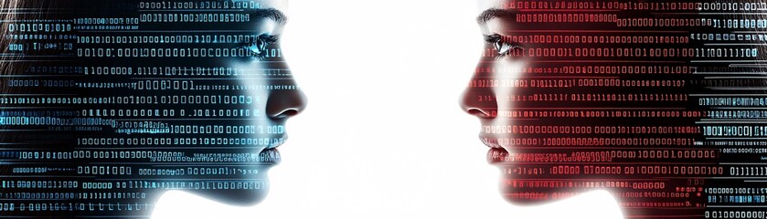 Poster - cyberbullying + privacy + psychology, conceptual art showing layers of consciousness protecting sens