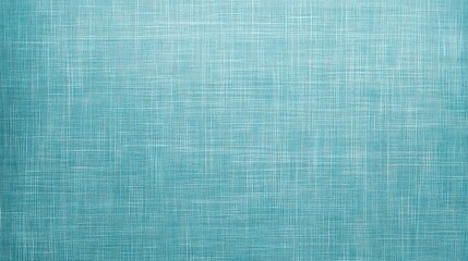 Poster - A textured, light turquoise fabric background suitable for design and decoration.