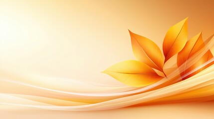 Aufkleber - A subtle gradient Thanksgiving background with autumn-inspired colors, blending oranges, browns, and yellows, ideal for festive overlays and greeting cards.