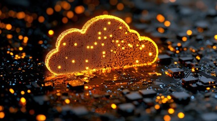 Poster - Implementing high-tech network infrastructure for cloud computing solutions in modern enterprises a comprehensive guide