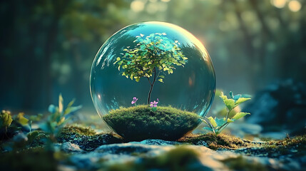 Wall Mural - Nature's Sphere