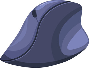 Poster - Ergonomic vertical mouse promoting healthy wrist posture and enhancing productivity during extended computer use