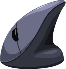 Poster - Modern ergonomic vertical mouse designed to reduce wrist strain and improve comfort during computer use