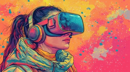 Poster - Exploring virtual reality a minimalist perspective on technology in digital environments