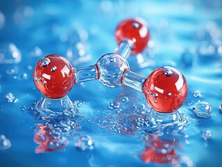 Poster - Exploration of hydrogen molecule formation in water scientific insights into molecular chemistry and its implications