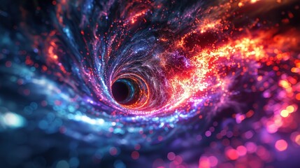 Cosmic Vortex of Light and Energy