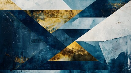 Poster - Abstract art composition digital space visual artwork modern aesthetics high angle creative design