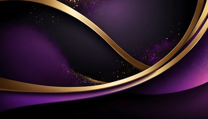 Aufkleber - purple red background with gold wave design Abstract elegant blue luxury background with gold line. Modern futuristic background . Can be design for landing page, book covers, brochures, flyers, magaz
