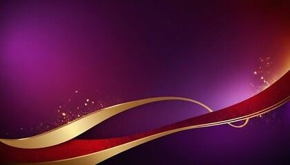 Aufkleber - purple red background with gold wave design Abstract elegant blue luxury background with gold line. Modern futuristic background . Can be design for landing page, book covers, brochures, flyers, magaz