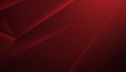 Aufkleber - Abstract red geometric with black wave triangles overlapping layer paper cut style background.10