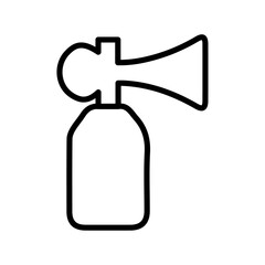 Poster - Air horn icon web design in vector