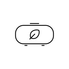 Aufkleber - Biogas icon web design in vector