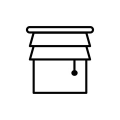 Poster - Blinds icon web design in vector