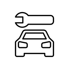 Poster - Car repair icon web design in vector