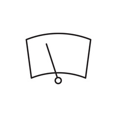 Aufkleber - car windscreen icon web design in vector