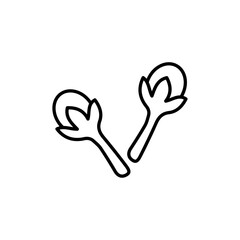 Poster - Cloves icon web design in vector