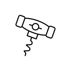 Poster - Corkscrew icon web design in vector