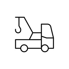 Poster - Crane icon web design in vector