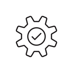 Poster - Execution icon web design in vector