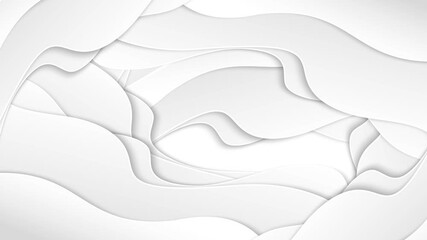 Poster - Abstract monochrome paper wallpaper, banner. The template for the design.