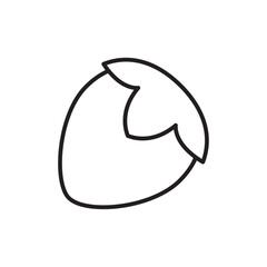 Poster - Hazelnut icon web design in vector