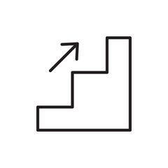 Poster - Next steps icon web design in vector