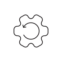 Aufkleber - Recovery icon web design in vector