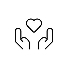 Poster - Selfcare icon web design in vector