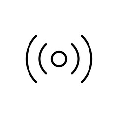 Leinwandbilder - Sensor icon web design in vector