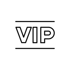 Poster - VIP icon web design in vector