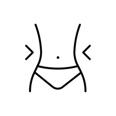Poster - Weight loss icon web design in vector
