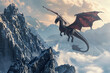 © Kateryna - Fantastically mythological dragon with big wide wings