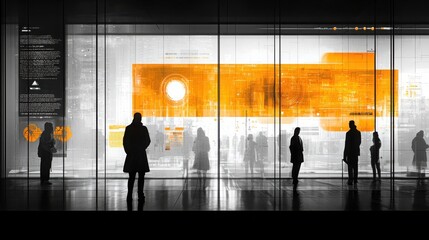 Poster - Reimagining the futuristic workplace a harmonious blend of diversity and innovation in technology-driven environments