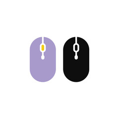 Fototapete - Mouse icon vector illustration template. mouse computer.