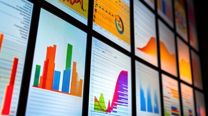 Poster - Data Visualization on a Wall of Screens