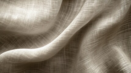 Poster - A close-up of soft, flowing fabric showcasing texture and light.