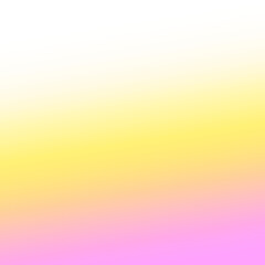 Wall Mural - pink yellow gradient transparent background