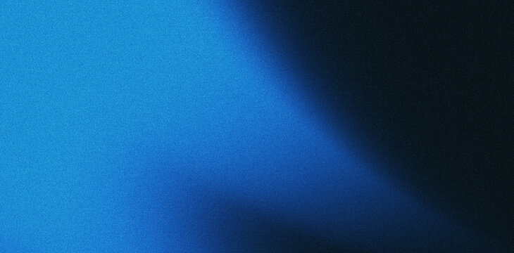 abstract blue black grainy gradient wave background noise texture shape header backdrop poster banne