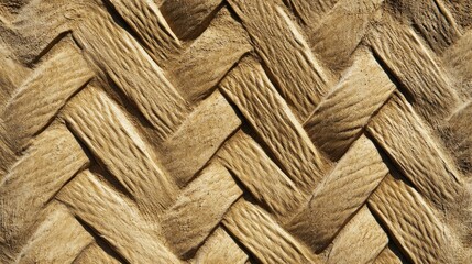 Poster - A close-up of woven material showcasing intricate patterns and textures.