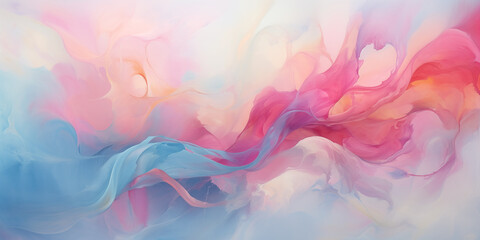 Wall Mural - abstract colorful background with waves, pattern, design, color, light, texture, art, rainbow, illus