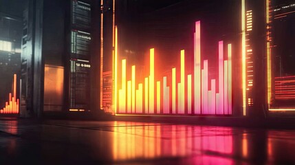 Poster - Vibrant Upward Graph Projection in Bold Colors