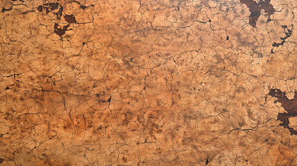 Aufkleber - textured corkboard surface with natural cracks and earthy tones, viewed from above. intricate pattern and warm colors create rustic and organic feel