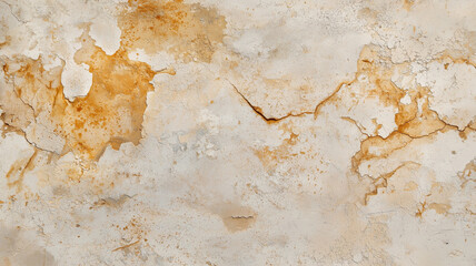 Aufkleber - Aged wall with faded paint texture, featuring cracks and peeling layers in earthy tones, creating rustic and weathered appearance