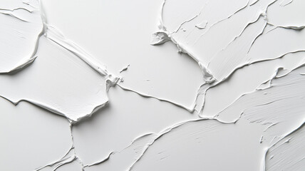Leinwandbilder - White matte ceramic texture with abstract patterns and smooth surface, viewed from above. image showcases intricate details and minimalist aesthetic, perfect for design inspiration