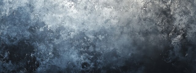 Poster - Abstract Texture Background with Shades of Blue, Grey, and Black Creating a Mysterious and Calm Atmosphere for Artistic and Creative Projects